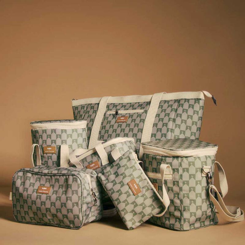 Kollab X Karen Walker Wine Cooler Bag Sage Monogram image number 3